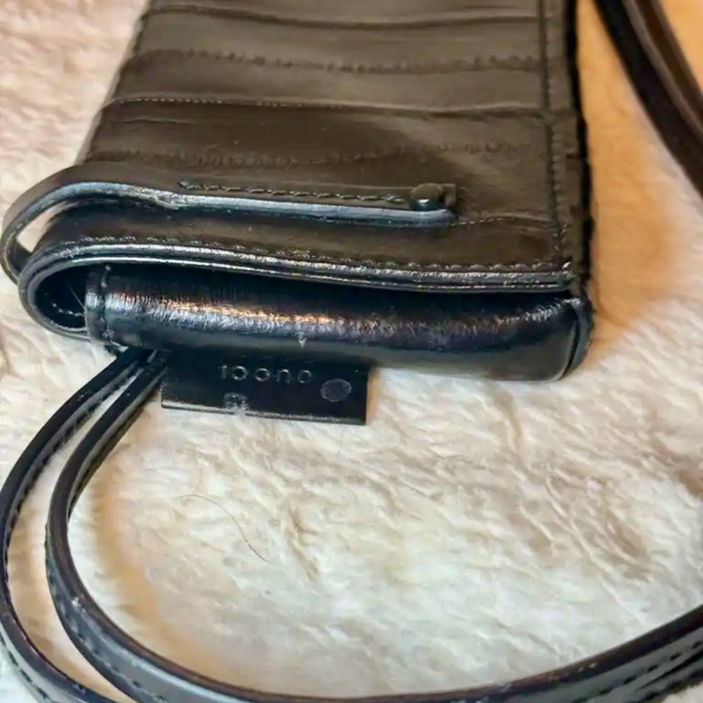 Gucci Black Leather Clutch - Picture 9 of 10